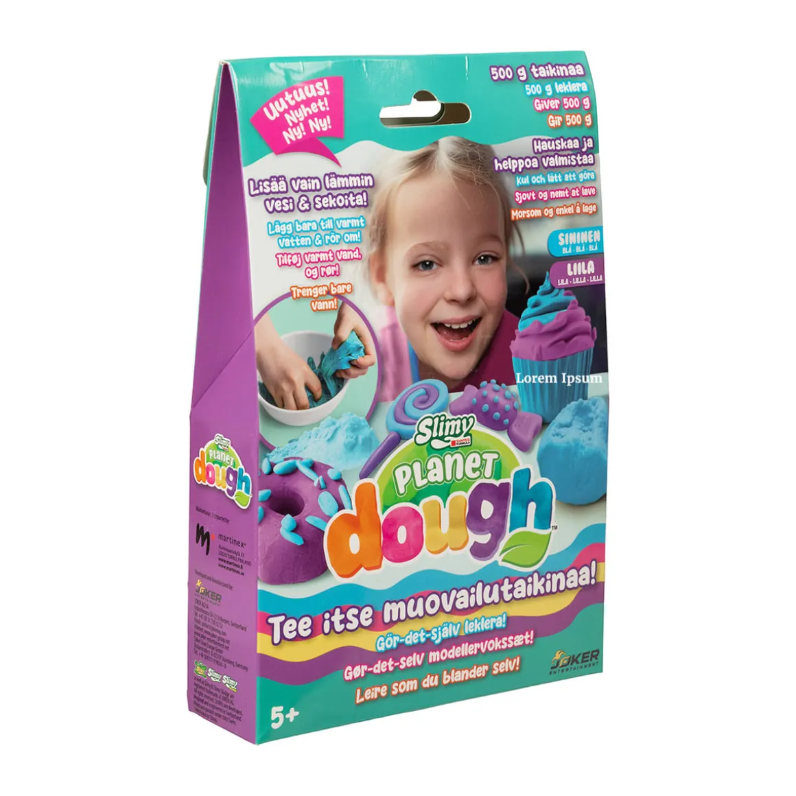 Joker Planet Dough -muovailumassa 500g lajitelma
