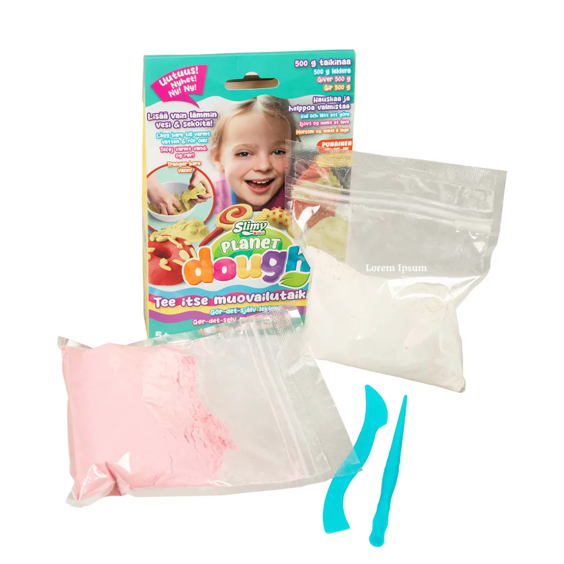 Joker Planet Dough -muovailumassa 500g lajitelma