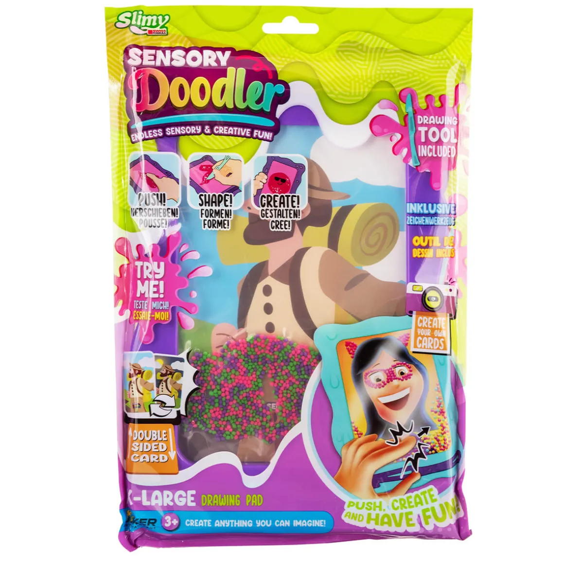 Joker Sensory doodler -piirustuslauta iso