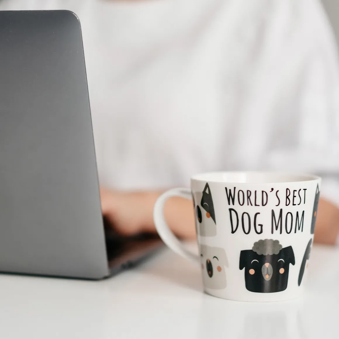 Koti Dog Mom -muki 3,5 dl