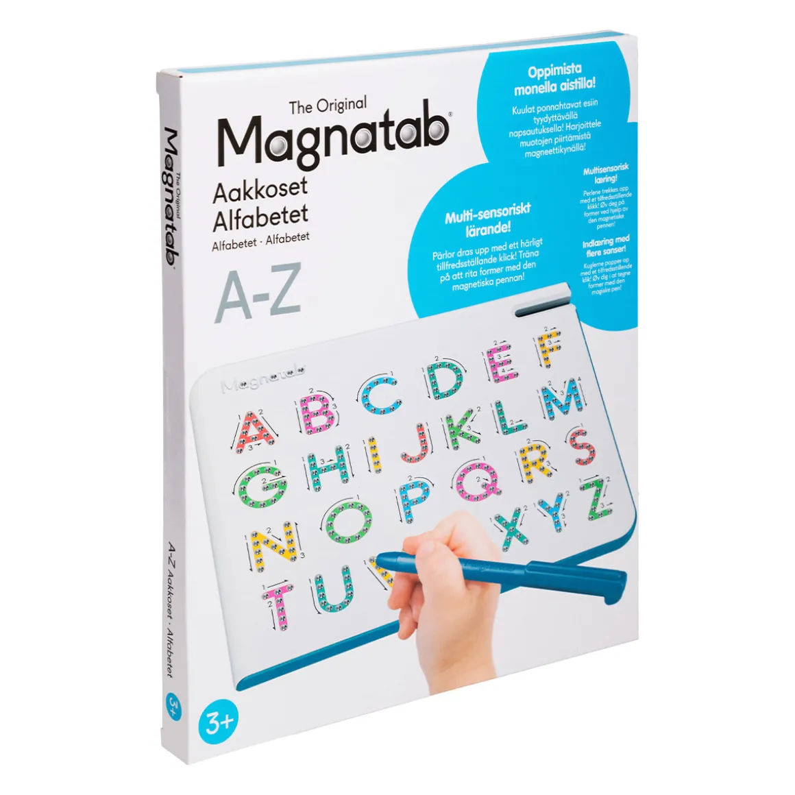 Magnatab Magneettinen piirustustaulu Aakkoset A–Z
