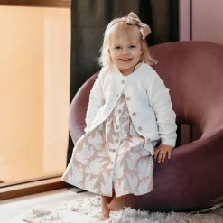 Ma-ia Family Kaisli-neuletakki vauvalle luonnonvalkoinen