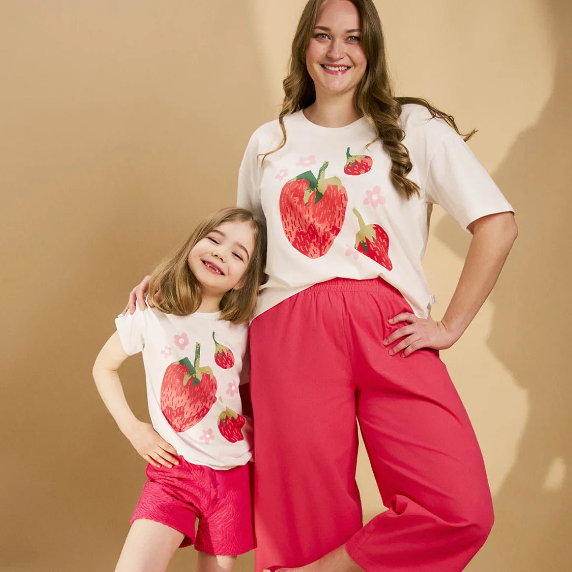 Ma-ia Family River-shortsit pinkki