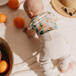 Ma-ia Family Öttiäiset-body lyhythihainen beige