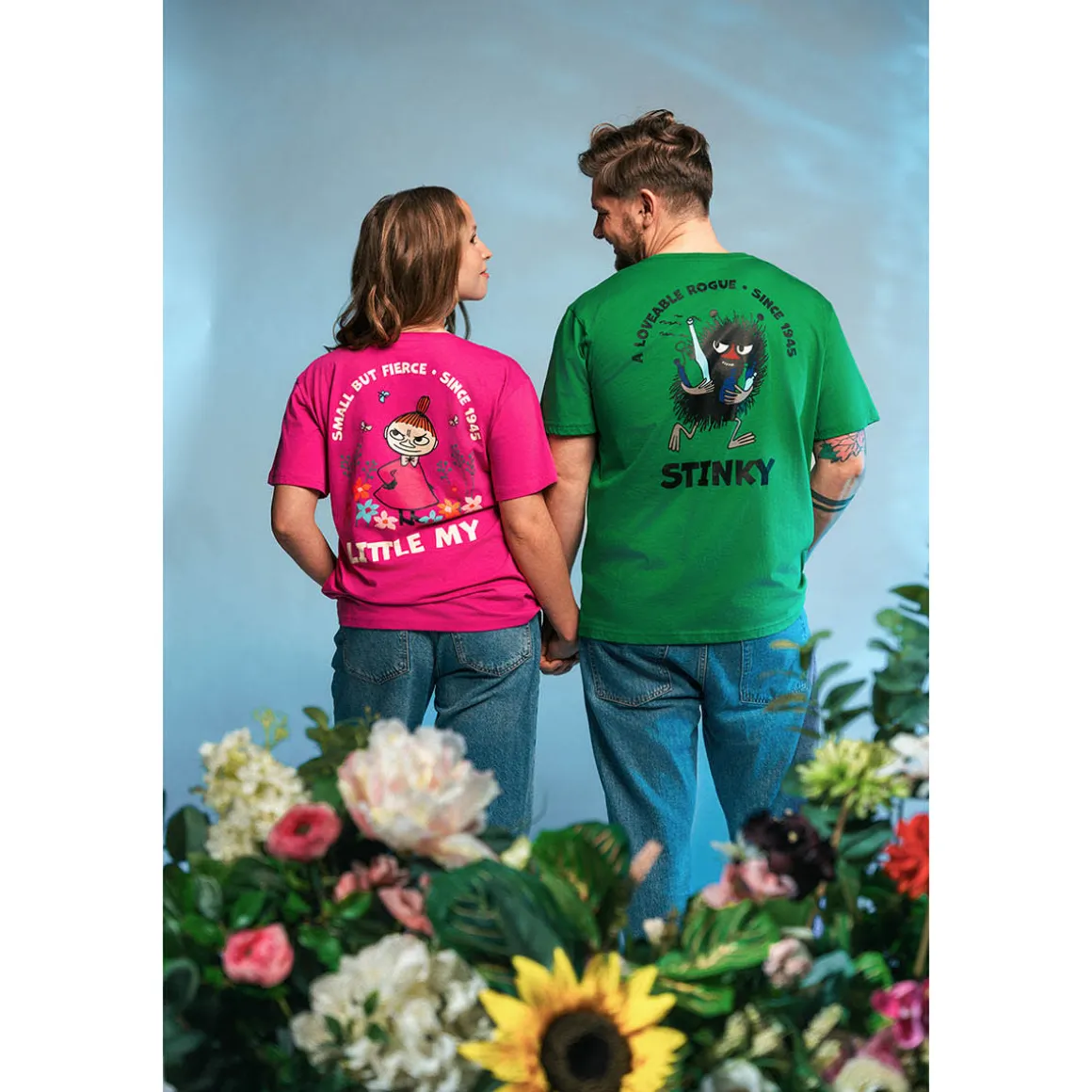 Muumi Alvi-t-paita Fierce pinkki