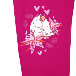 Muumi Amaryllis-collegehousut tummanpinkki