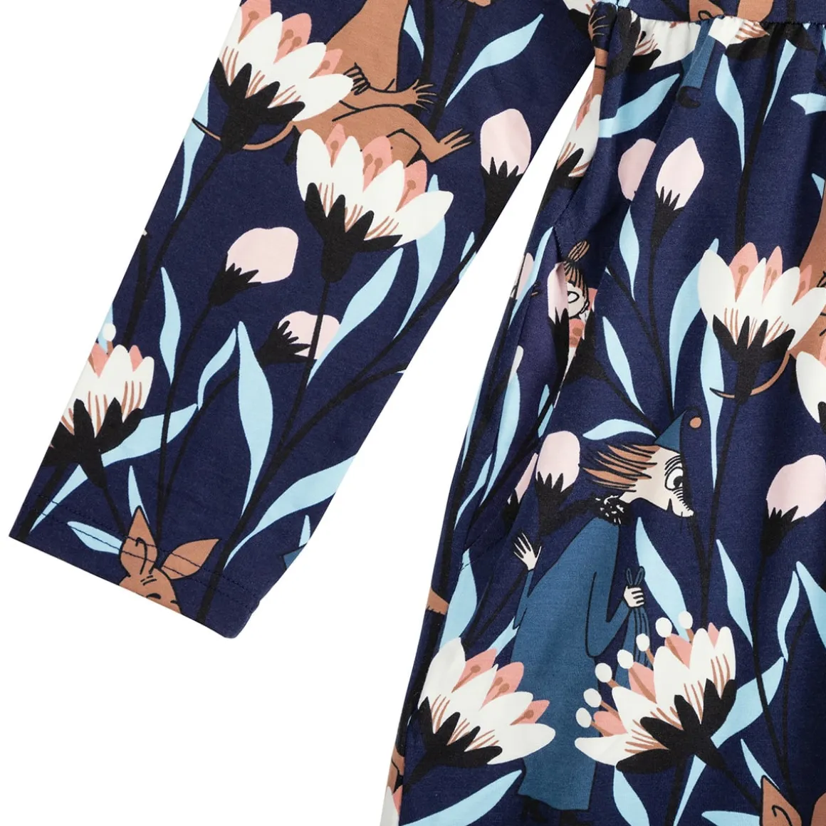 Muumi Hely-mekko Magnolia tummansininen