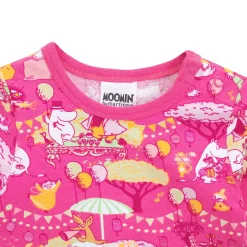 Muumi Juhlia-body pinkki