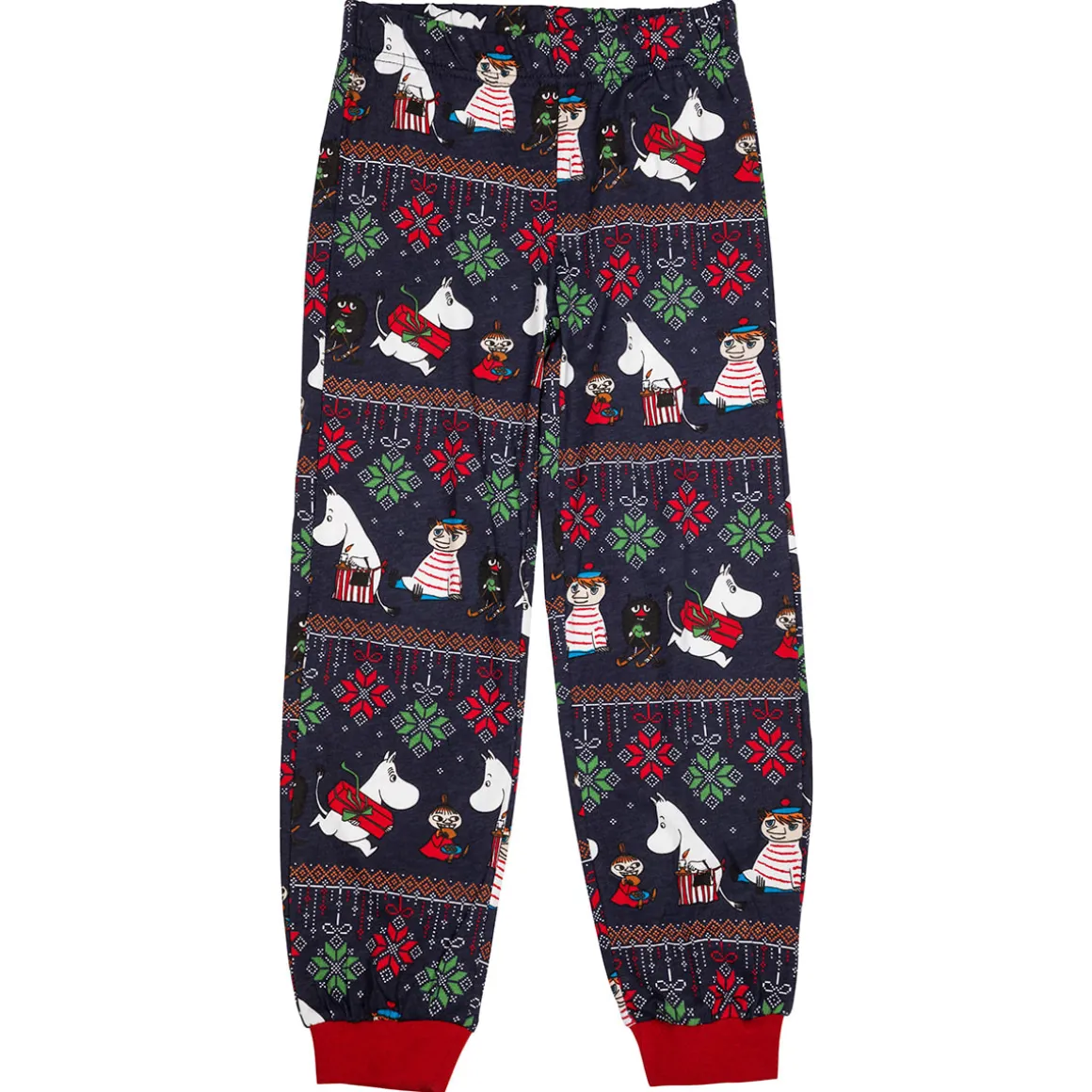 Muumi Ornamentti-pyjama tummansininen
