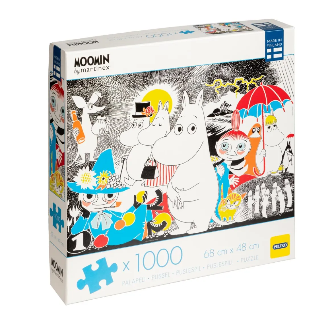 Muumi Palapeli 1000 palaa Comic Book Cover 1