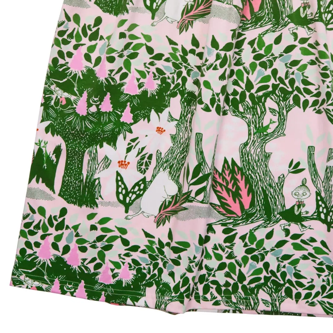 Muumi Pulmu-mekko Kevätkastanja vihreä