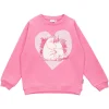 Muumi Rakastettu-collegepaita vaaleanpunainen