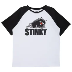 Muumi Stinky-shortsipyjama mustavalkoinen
