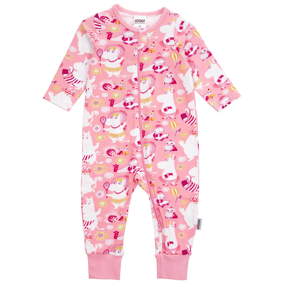 Muumi Tamineet-pyjama vaaleanpunainen