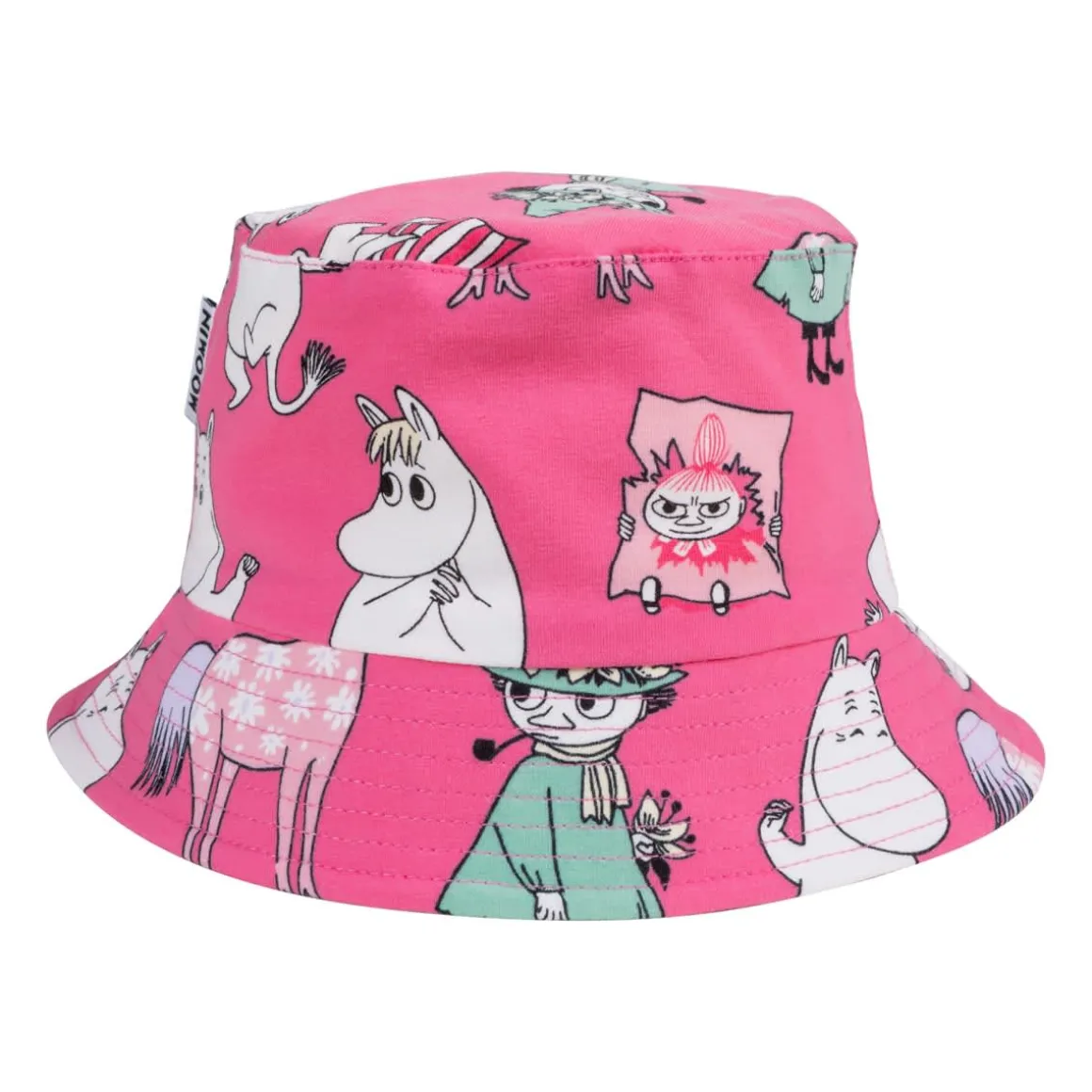 Muumi Tyttösakki-hattu pinkki