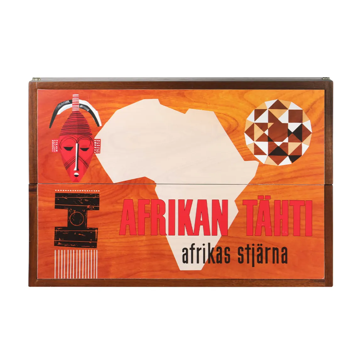 Peliko Afrikan tähti puinen