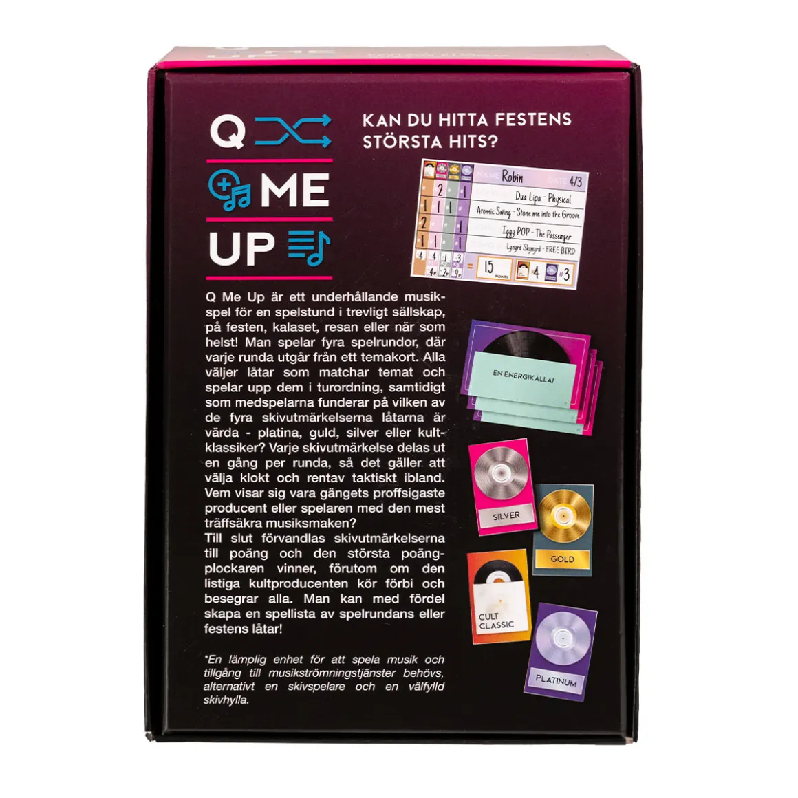 Peliko Q Me Up (svenska)