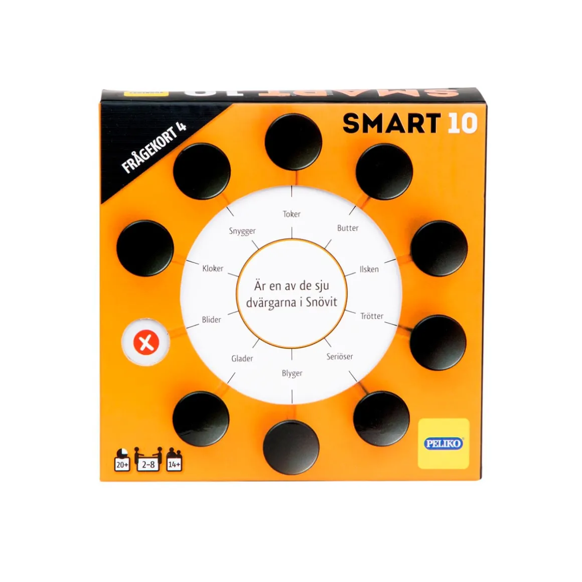 Peliko Smart10 Frågekort 4 (svenska)