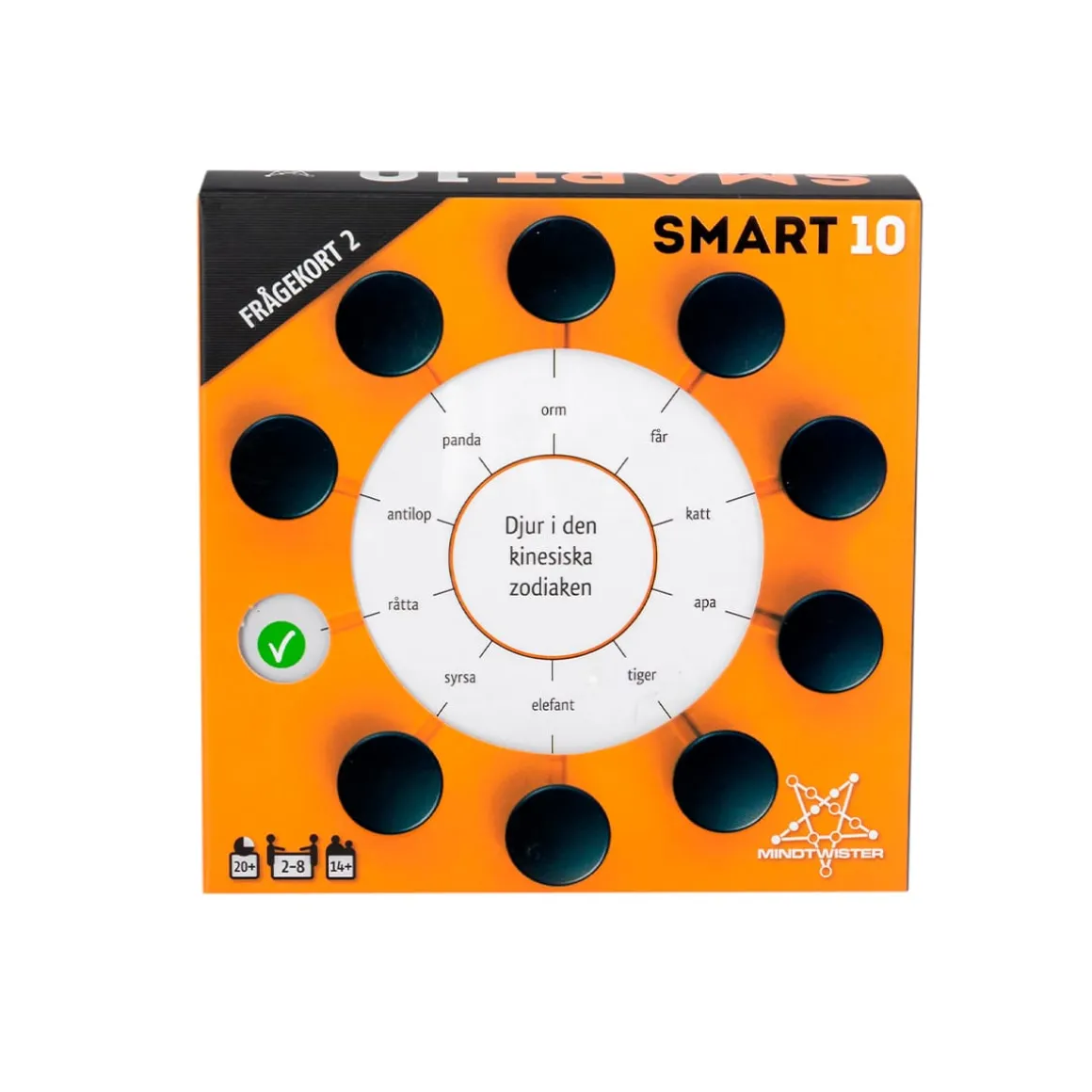 Peliko Smart10 Frågekort 2 (svenska)