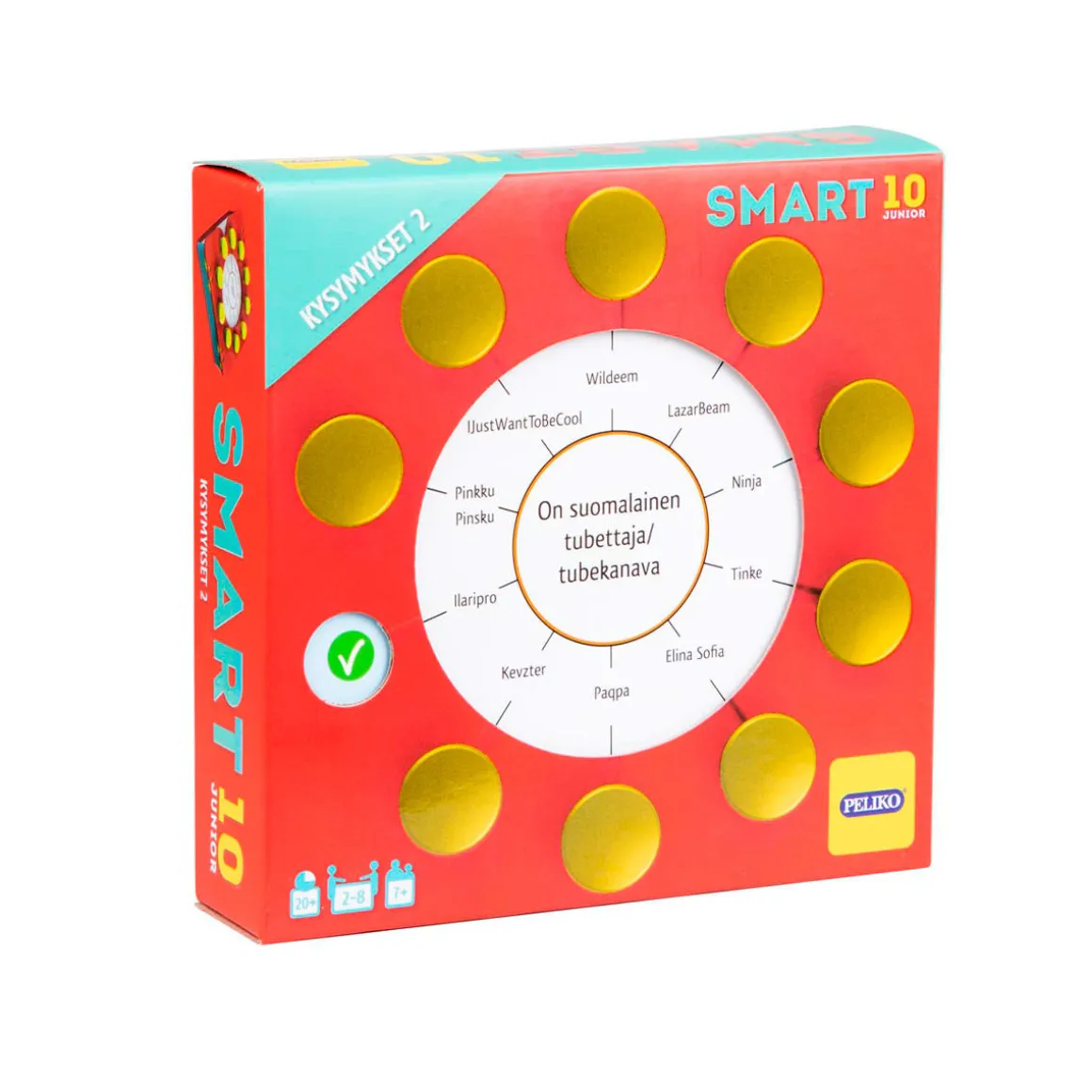Peliko Smart10 JR Kysymykset 2