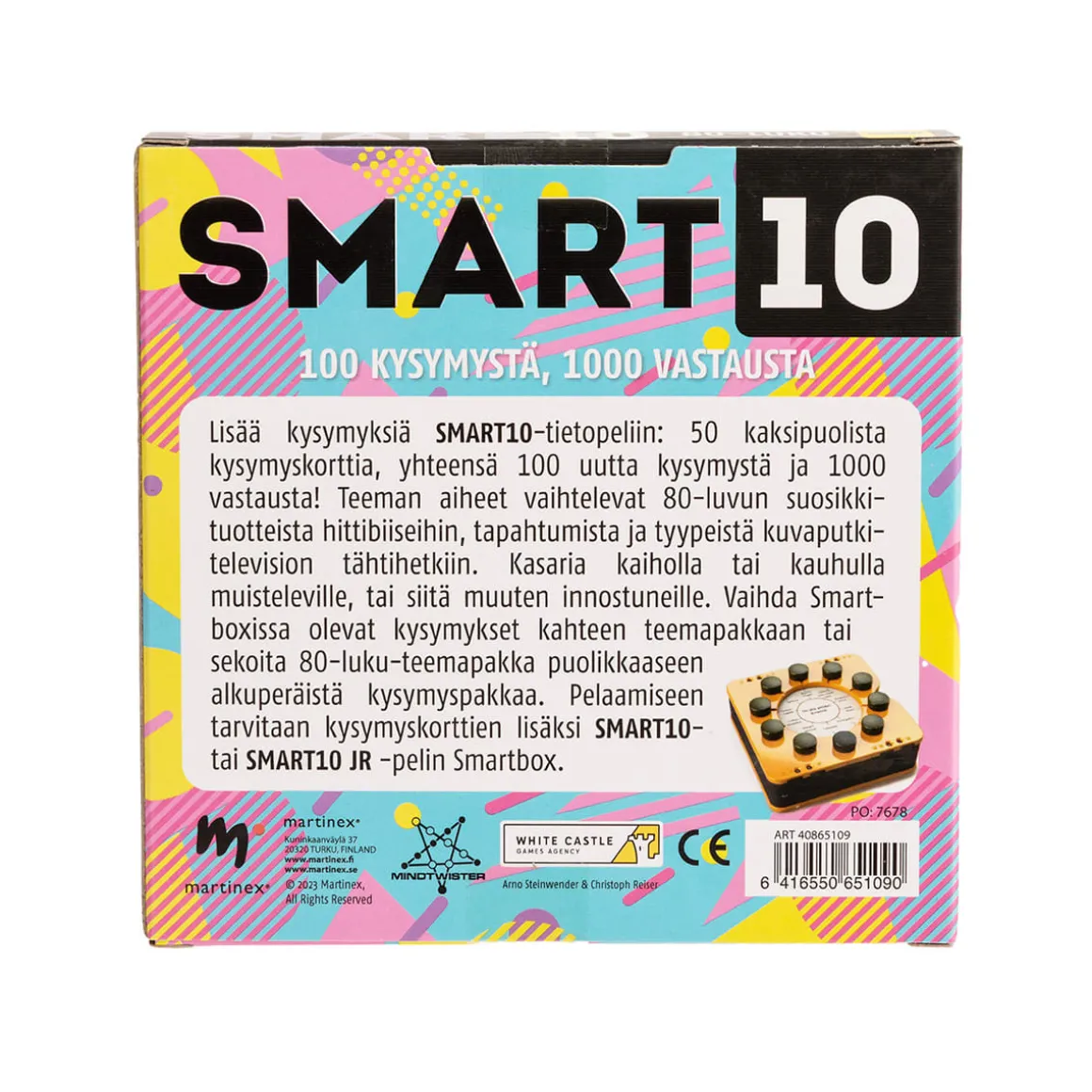 Peliko Smart10-kysymykset 80-luku