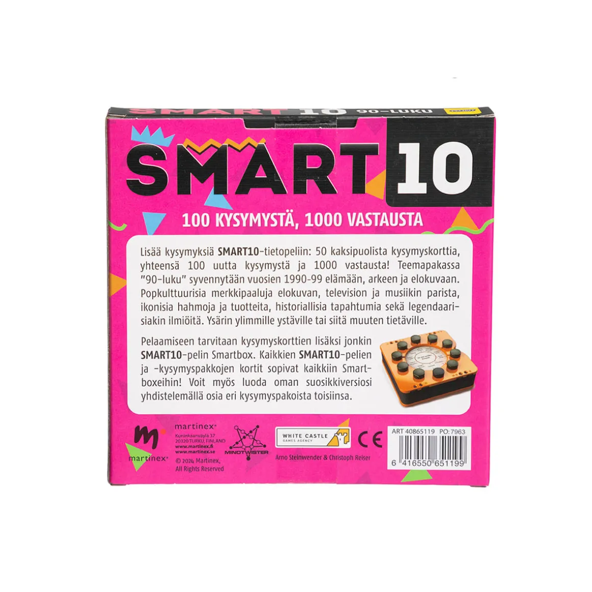 Peliko Smart10-kysymykset 90-luku