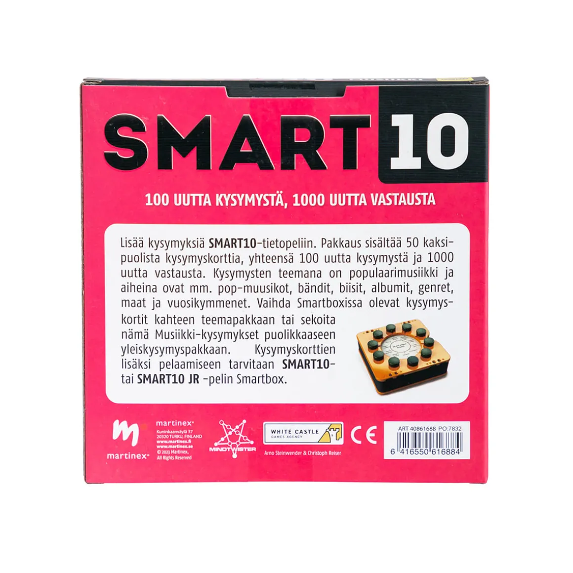 Peliko Smart10-kysymykset Musiikki