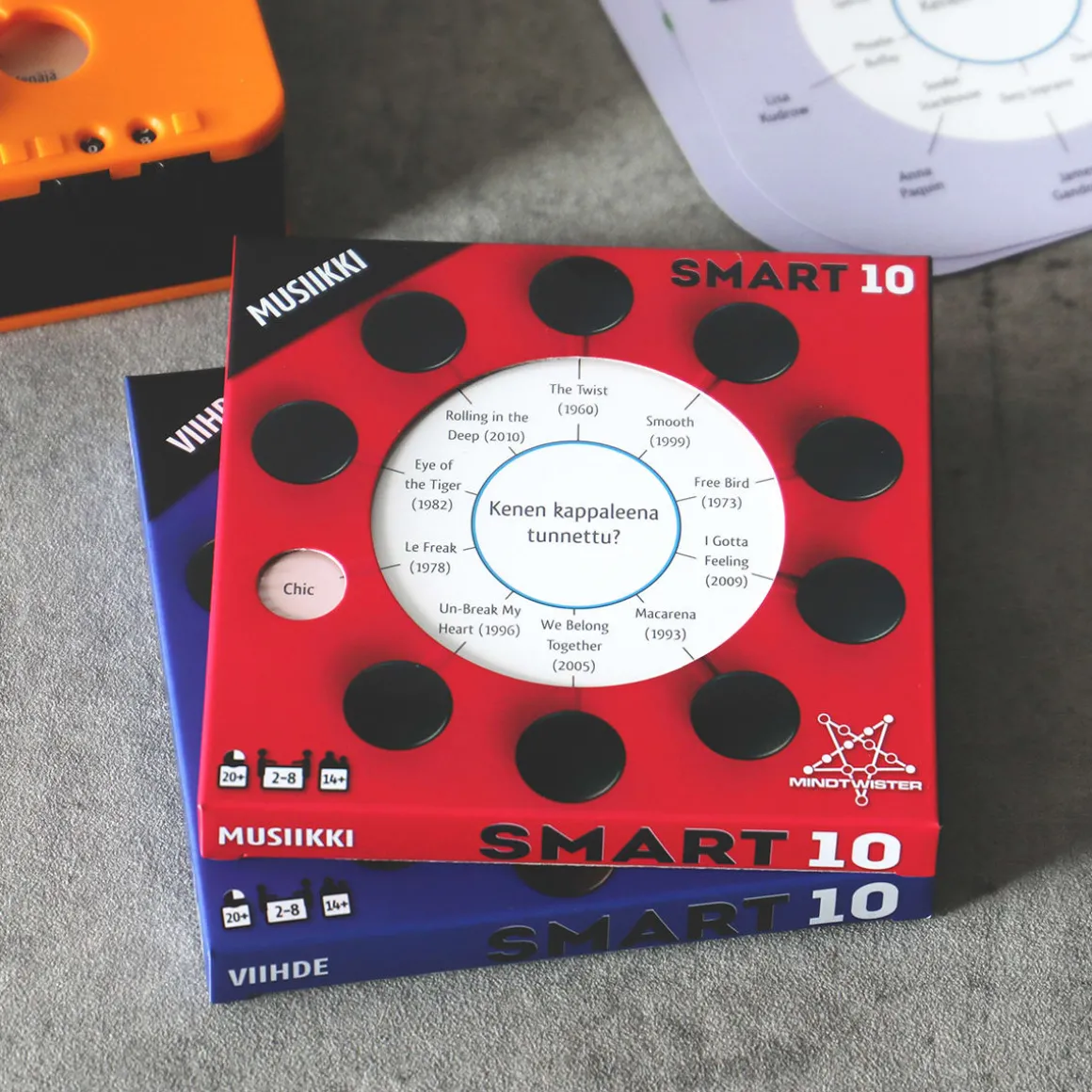 Peliko Smart10-kysymykset Musiikki