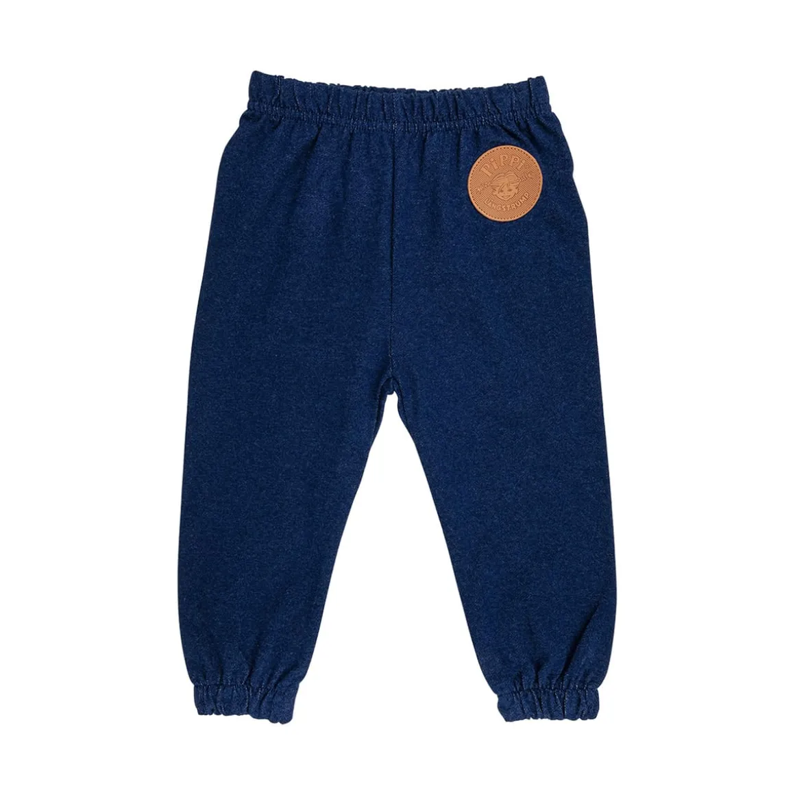 Peppi Pitkätossu Denim-collegehousut vauvalle sininen