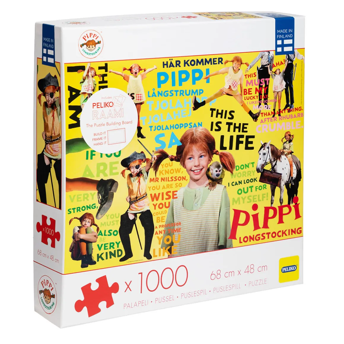 Peppi Pitkätossu Palapeli 1000 palaa Live action