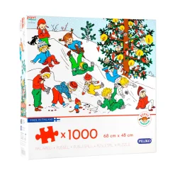 Peppi Pitkätossu Palapeli 1000 palaa