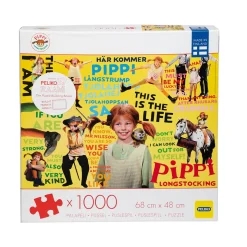 Peppi Pitkätossu Palapeli 1000 palaa Live action