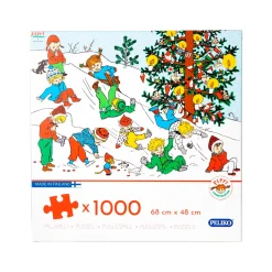 Peppi Pitkätossu Palapeli 1000 palaa