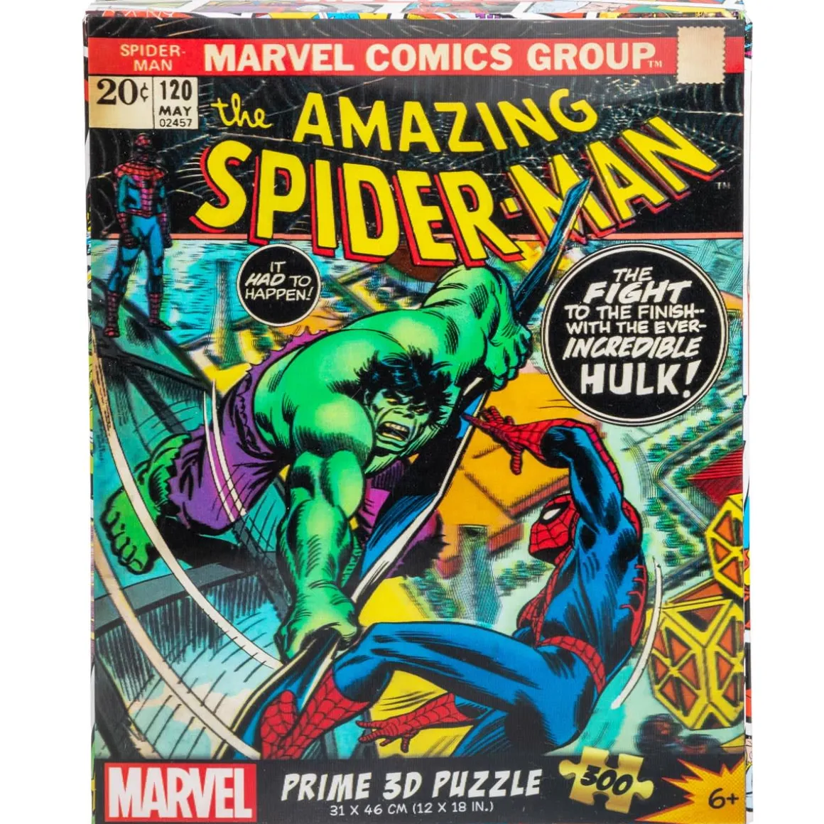 Prime 3D Palapeli 300 palaa Spiderman comic