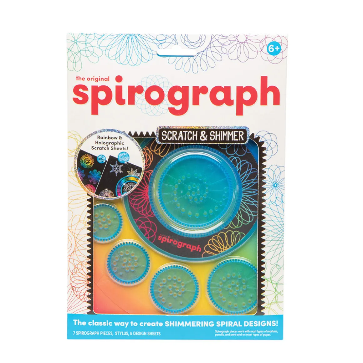 Spirograph Rakastetuin pikkusetti 4 laj.