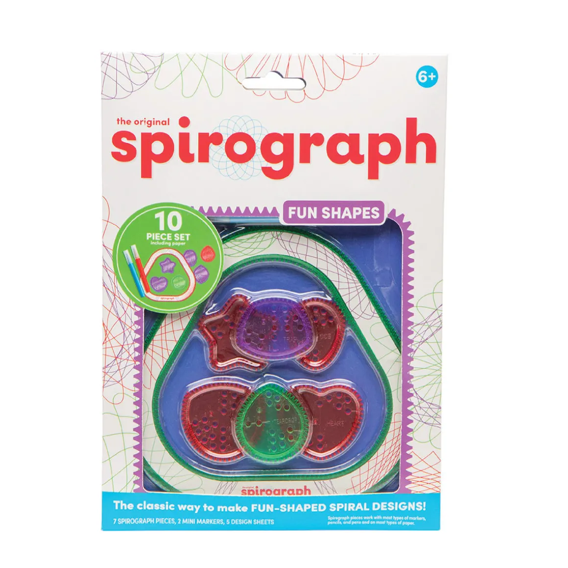 Spirograph Rakastetuin pikkusetti 4 laj.