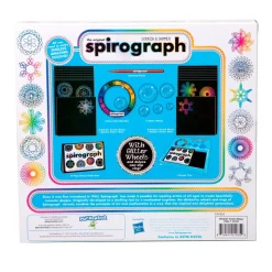 Spirograph Säihkyvät raaputuskuviot