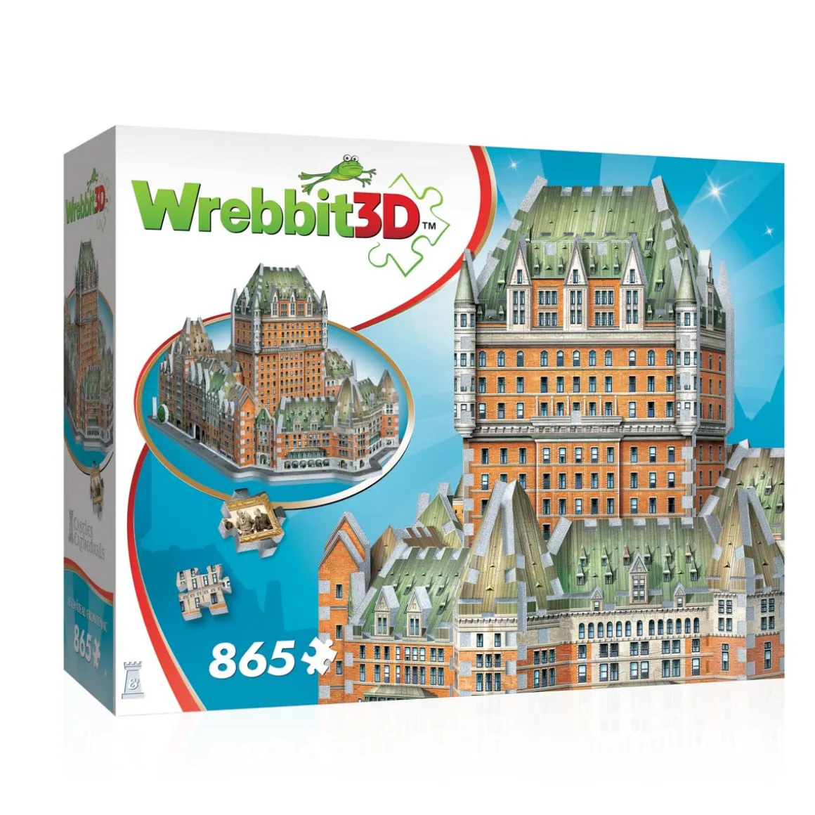 Wrebbit Chateau Frontenac 3D-palapeli