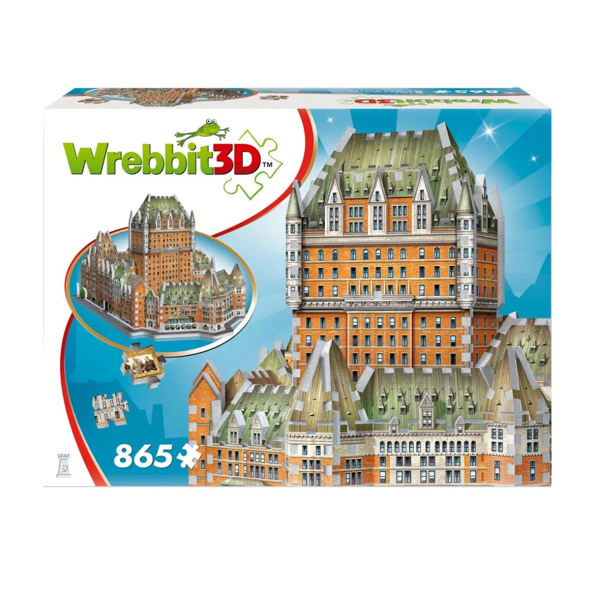 Wrebbit Chateau Frontenac 3D-palapeli