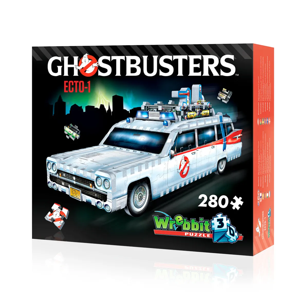 Wrebbit Ghostbusters Ecto-1 3D-palapeli