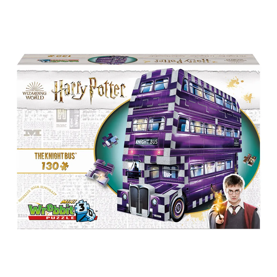 Wrebbit Harry Potter Mini Poimittaislinja 3D-palapeli