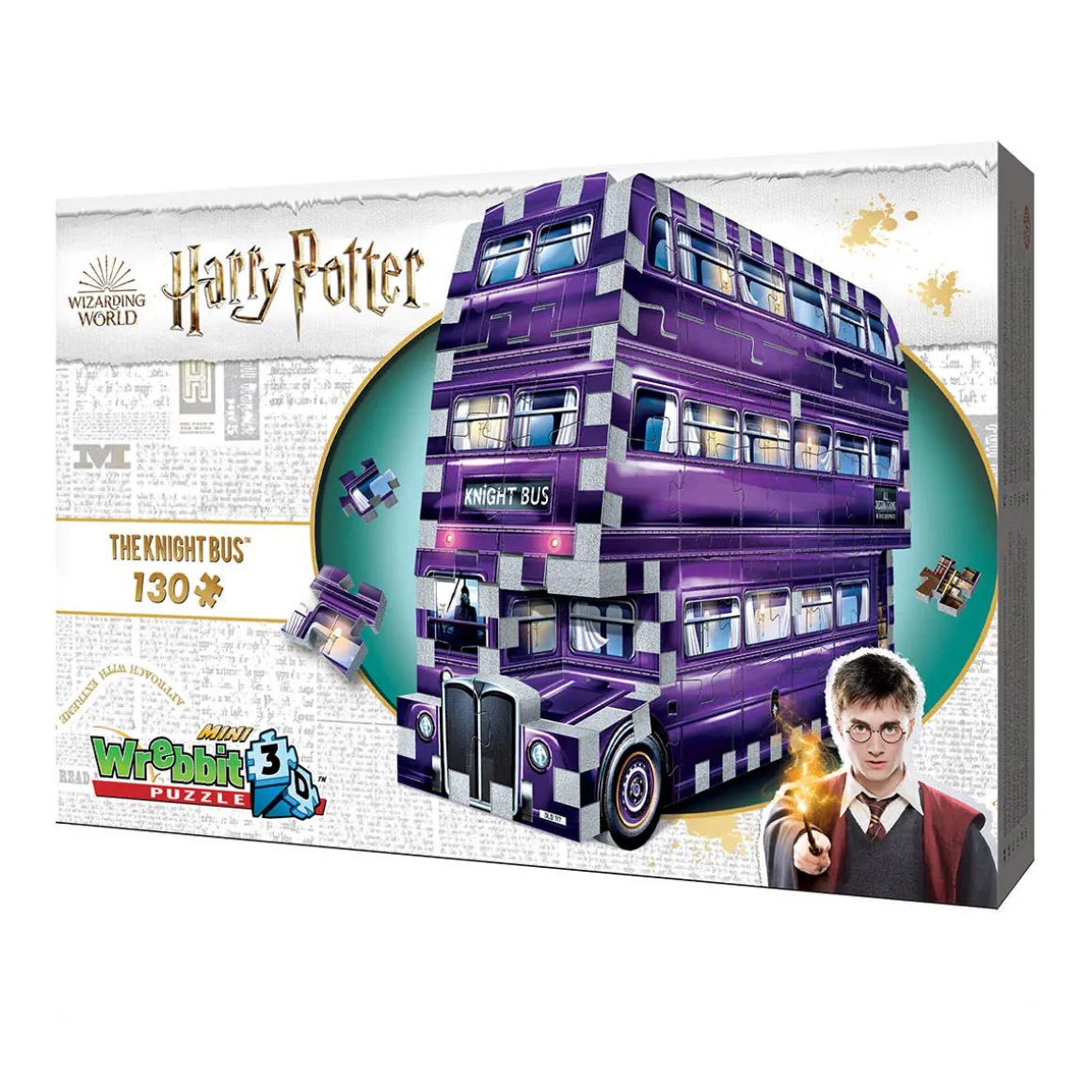 Wrebbit Harry Potter Mini Poimittaislinja 3D-palapeli