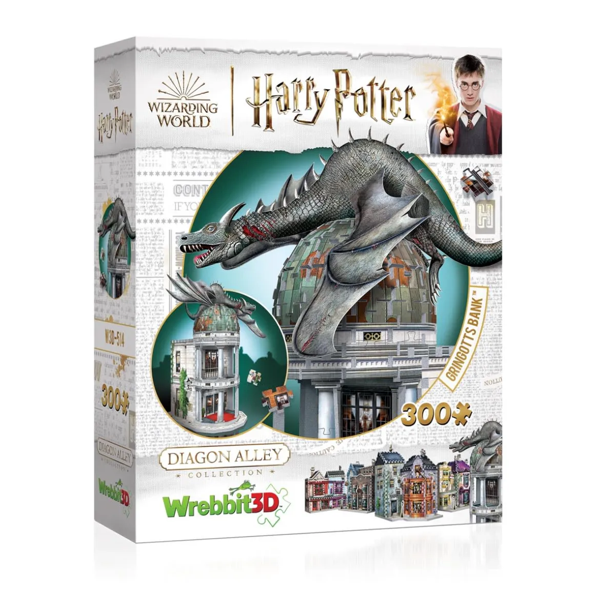 Wrebbit Harry Potter Velhopankki Irveta 3D-palapeli
