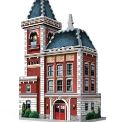 Wrebbit Urbania Fire Station New 3D-palapeli
